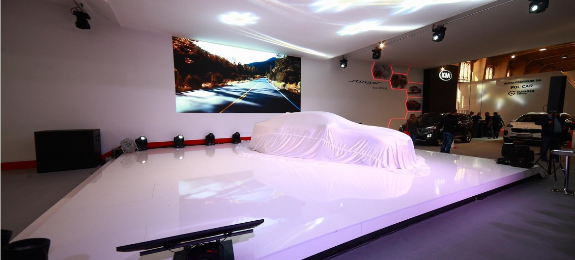 Motor Show 2017, światło, obraz