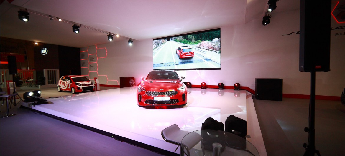 Motor Show 2017, światło, obraz